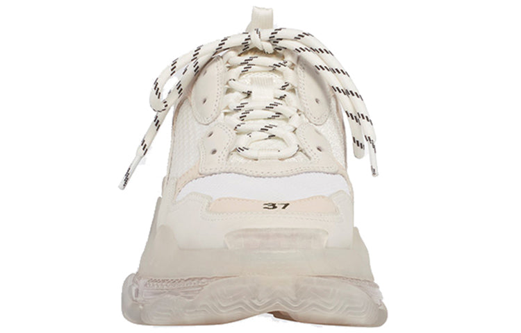 (WMNS) Balenciaga Triple S 'White Clear Sole' 544351W09E19000