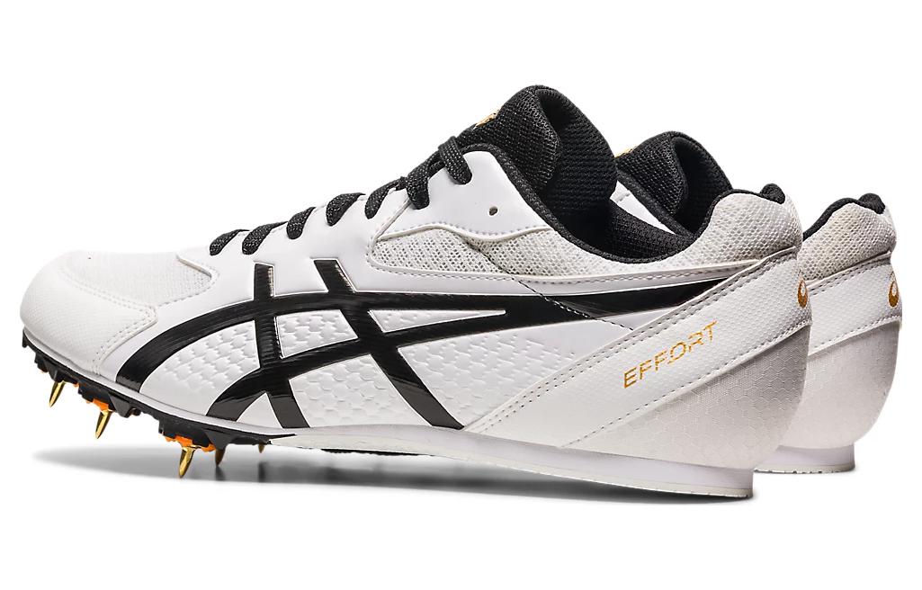 ASICS Effort 13 Track and Field Spike Shoes 'White Black' 1093A167-100