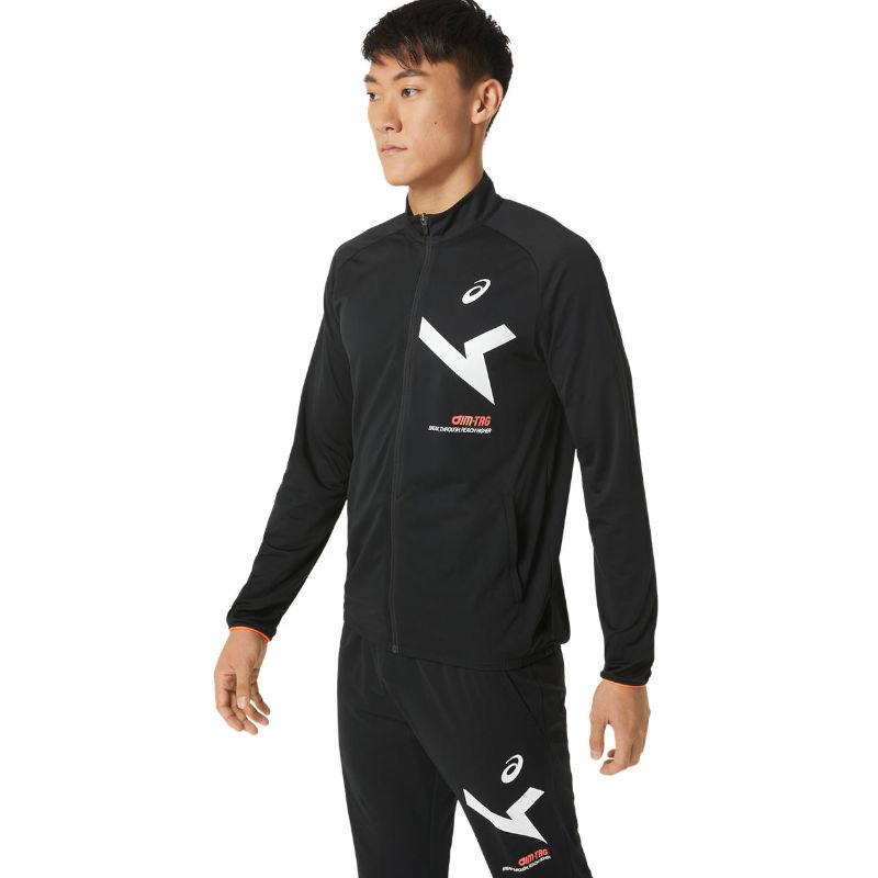 ASICS Aim Dry Stretch Knit Jacket 'Black' 2031D996-001