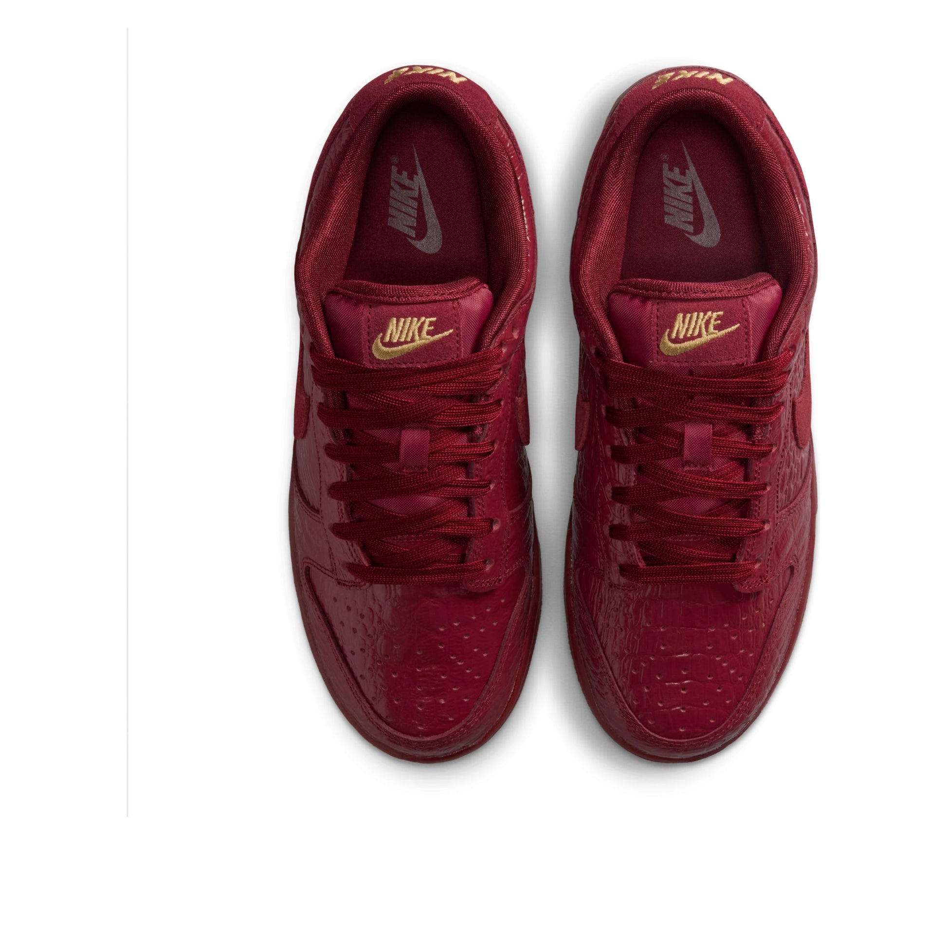 (WMNS) Nike Dunk Low 'Team Red Croc' HV4388-600