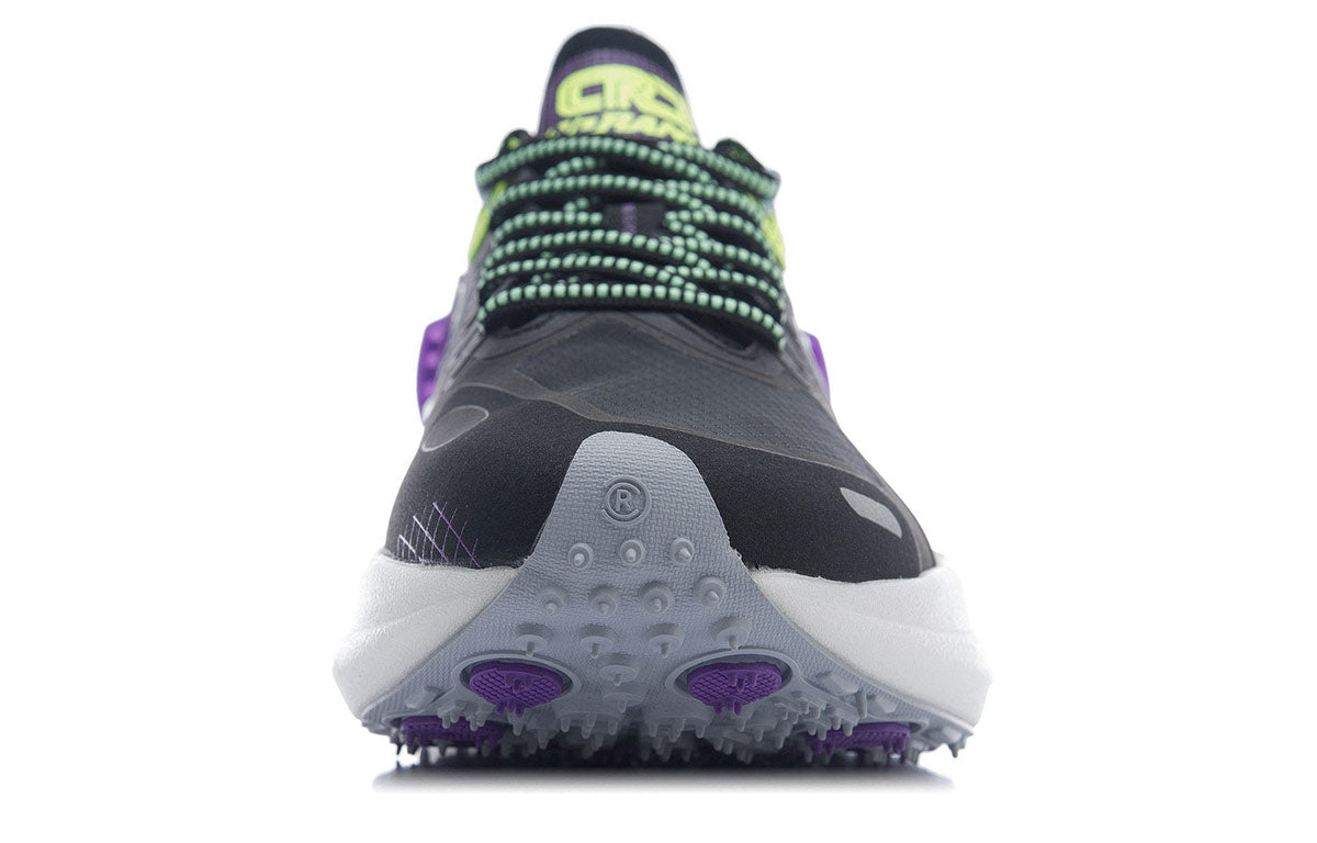(WMNS) Li-Ning Wind Range Essential 'Black Green Purple' ARHR054-3