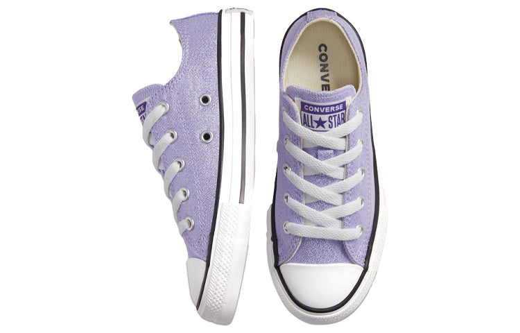 (GS) Converse Chuck Taylor All Star Low 'Summer Sparkle - Moonstone Violet' 667572F