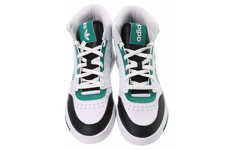 adidas Drop Step High 'White Hazy Green' FZ0226