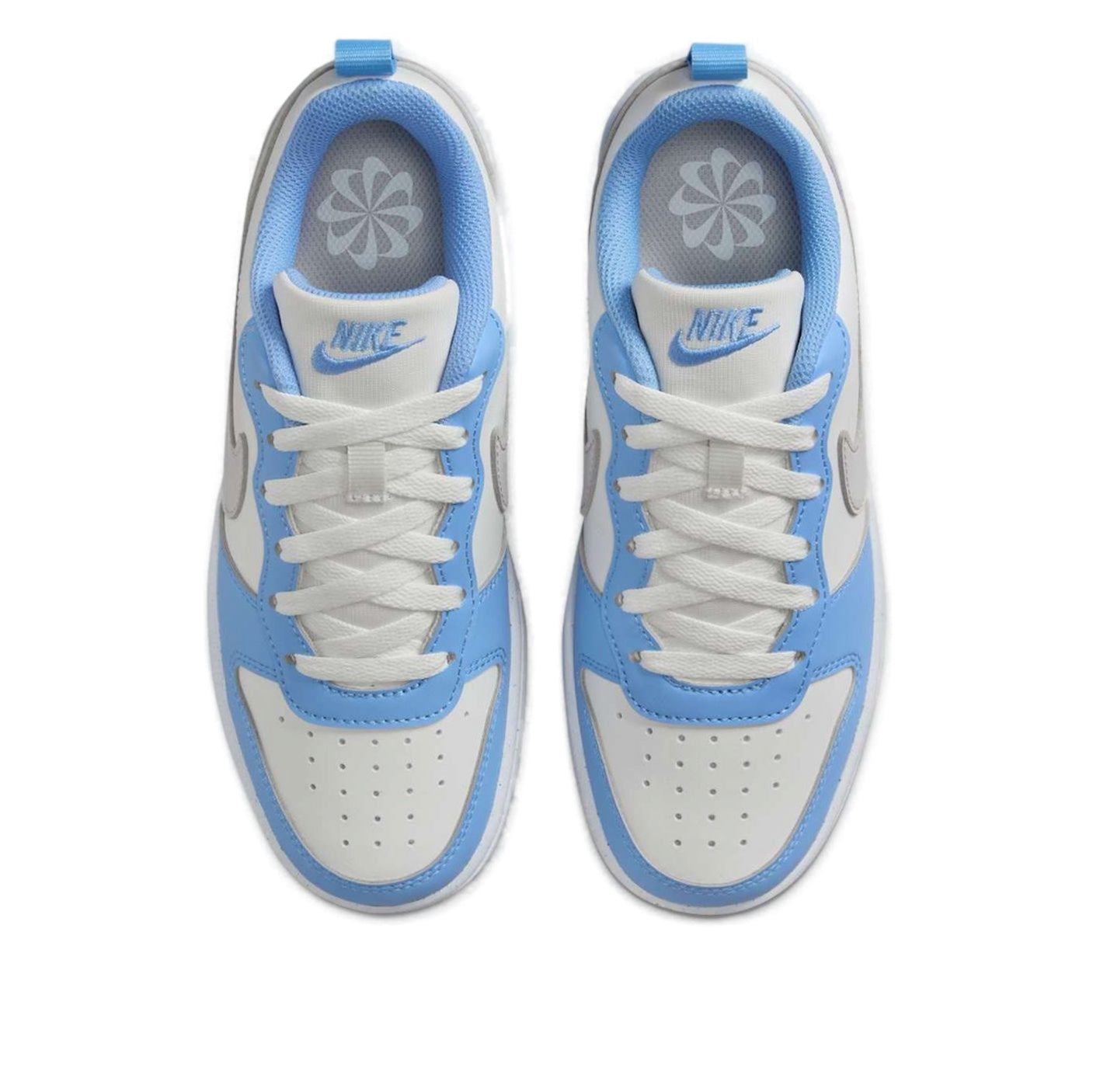 (GS) Nike Court Borough Low Recraft 'White University Blue' DV5456-128