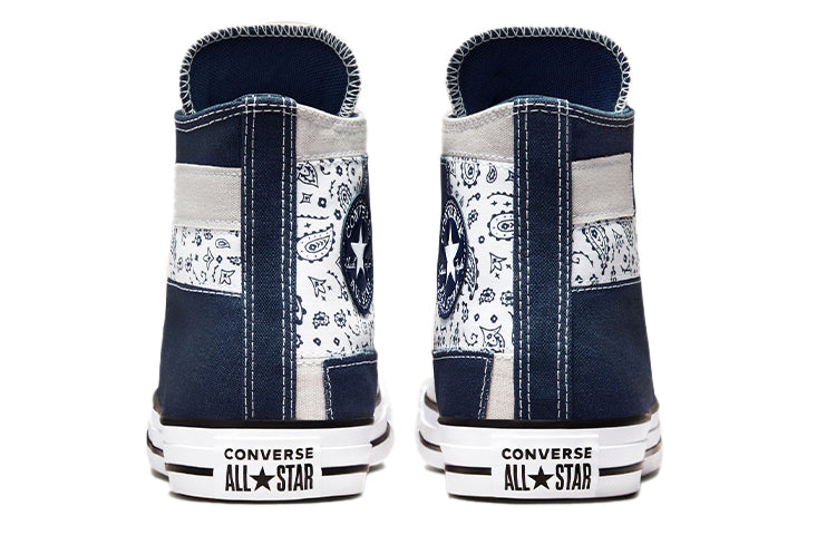 Converse Chuck Taylor All Star High 'Paisley Patchwork - Midnight Navy' 173195F