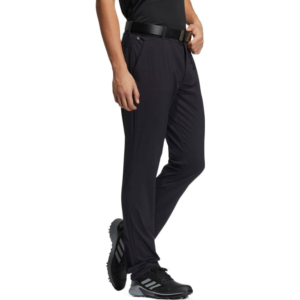 Men's adidas Solid Color Logo Printing Straight Casual Pants/Trousers Black HB3655
