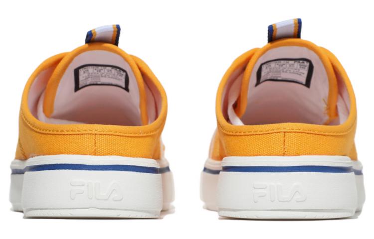 FILA Low Top One Pedal Skate Shoes Unisex Yellow Korean Version 1TM01782E_136