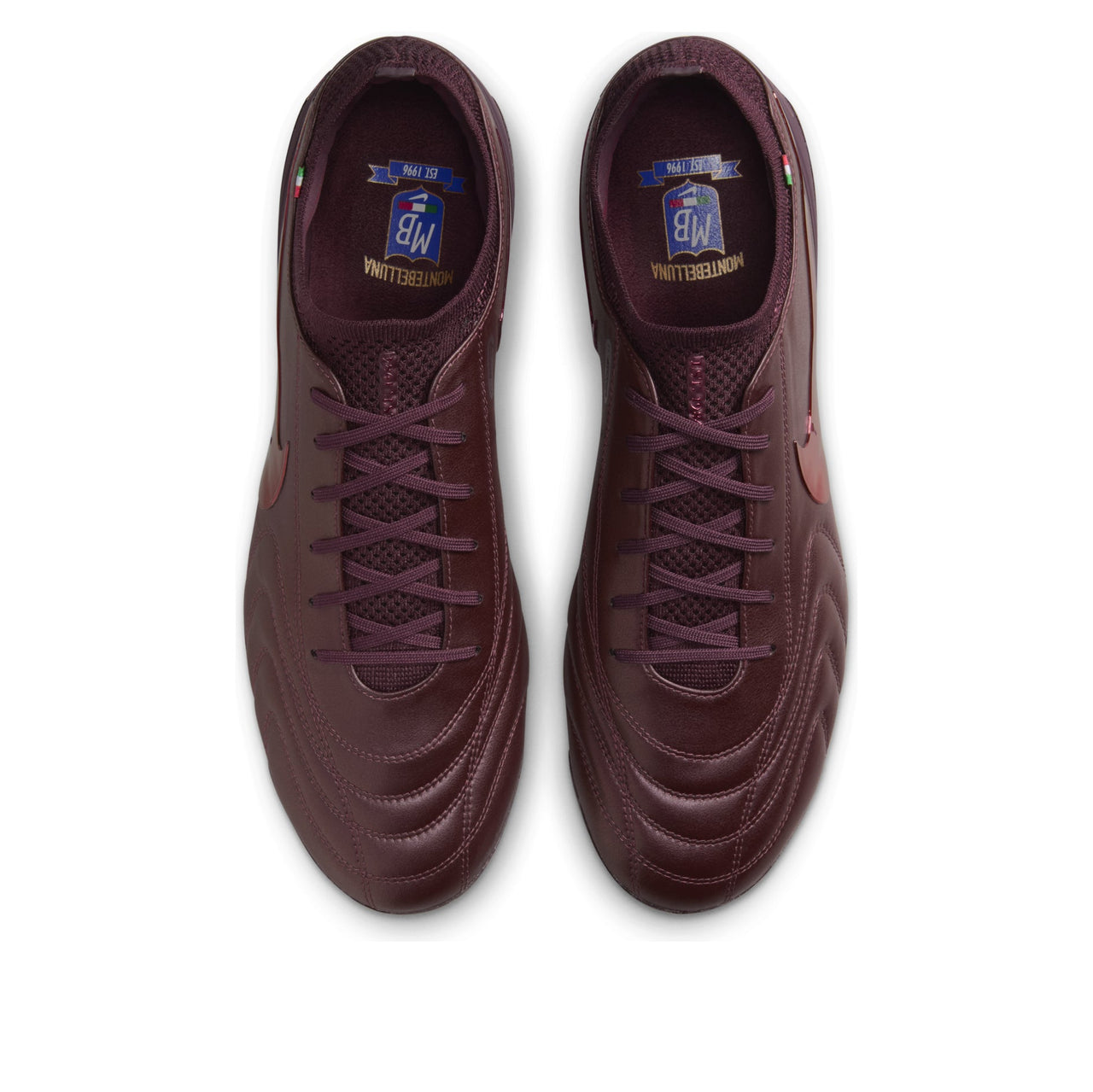 Nike Tiempo Legend 10 Elite LUXE FG 'Port Wine Bright Crimson' FZ1487-600