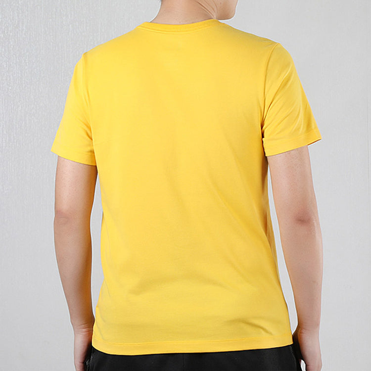 Nike Dri-fit NBA Los Angeles Lakers Round Neck Short Sleeve Yellow AT0422-741