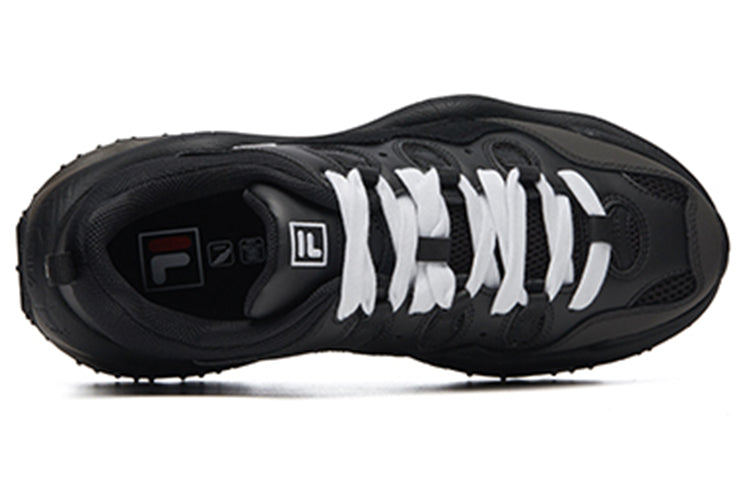 (WMNS) FILA FUSION QD96 Athletic Shoes 'Black' T12W145201FBK