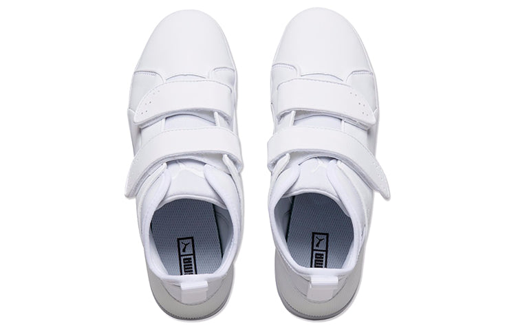 PUMA Play Strap Athleisure Casual Sports Shoe White 362563-01