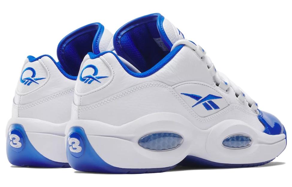 Reebok Question Low 'White Electric Cobalt' 100033891