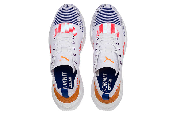 PUMA Avid Nu Knit Sneakers White/Red 369341-04