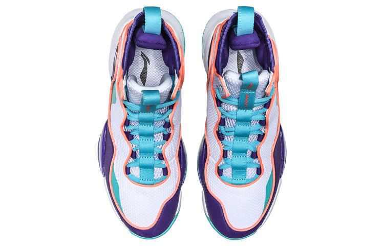 Li-Ning QianKun Hi 'White Purple' ABAQ051-5