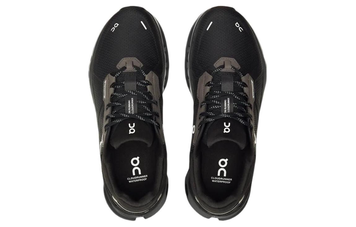 (WMNS) On Running Cloudrunner 2 Waterproof 'Magnet Black' 3WE10142130