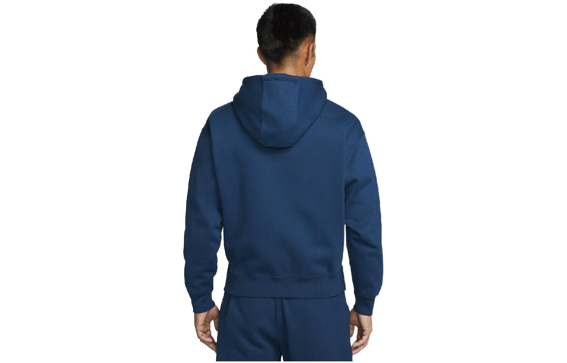 Nike solo swoosh fleece hoodie 'Blue' DA0316-460