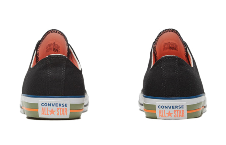 Converse Color Chuck Taylor All Star Canvas Shoes Black/Orange 167636C