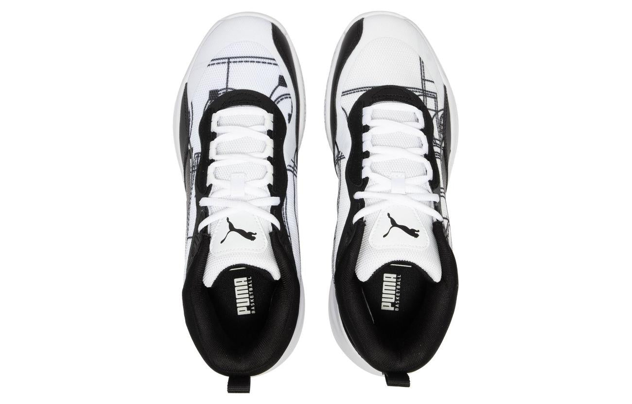 PUMA Playmaker Pro Courtside 'Black White' 378324-01