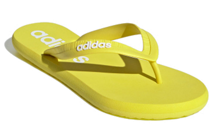 (WMNS) adidas Eezay Flip Flop Yellow Slippers FX3987