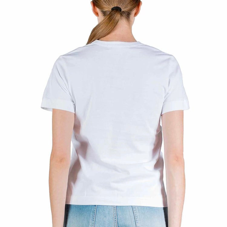 (WMNS) COMME des GARCONS PLAY Basic T-Shirt Red Family Heart 'White' AZ-T287-051-2