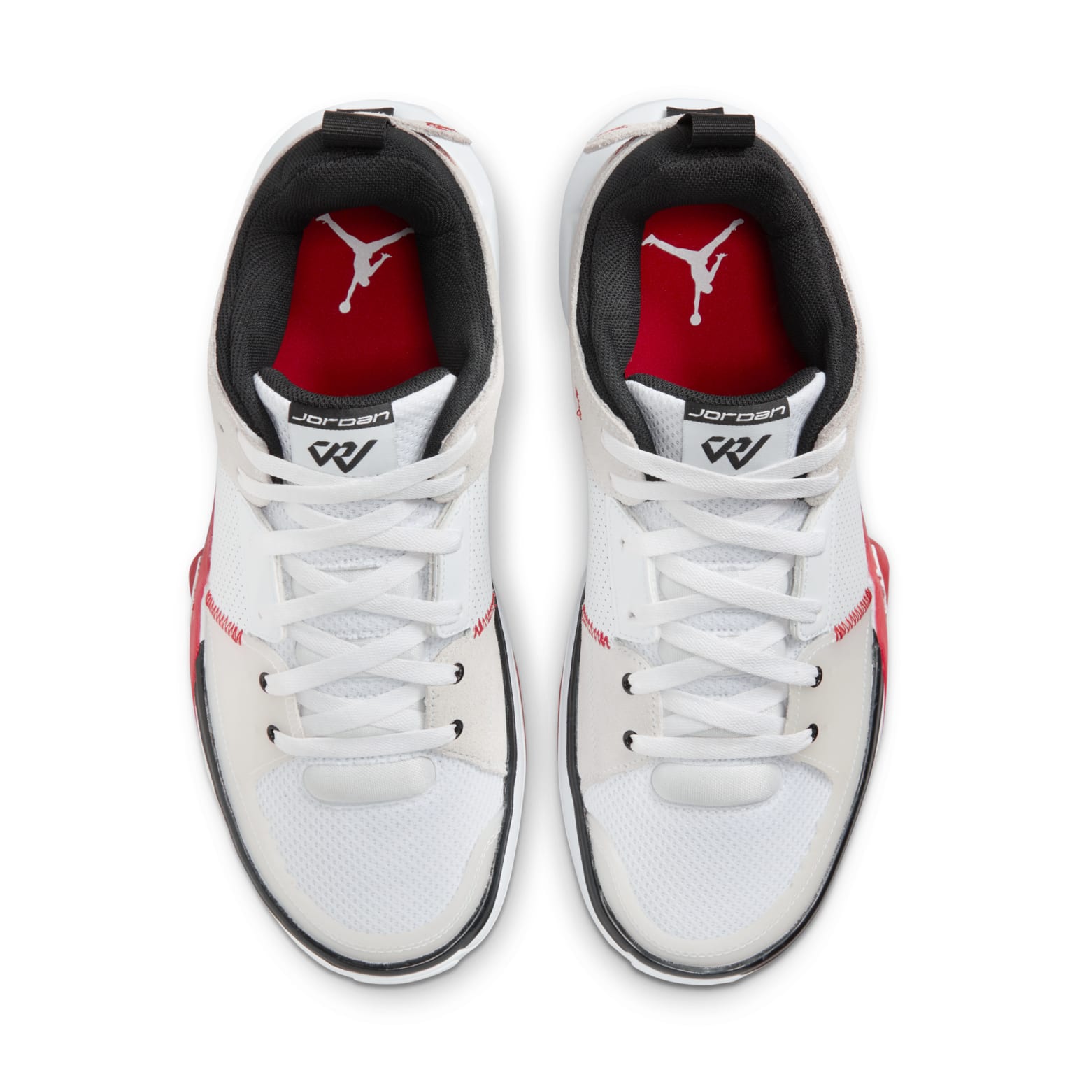 Air Jordan Westbrook One Take 5 'White University Red' FD2335-106