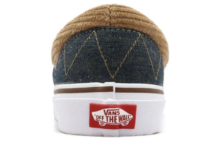Vans Remix Slip-on Denim Corduroy 'Blue Brown' 6290700002