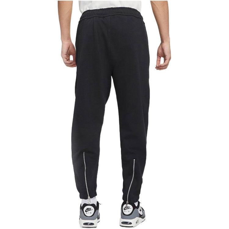Nike Trend Capsule Series Sports Breathable Training Casual Bundle Feet Long Pants Black DM5272-045