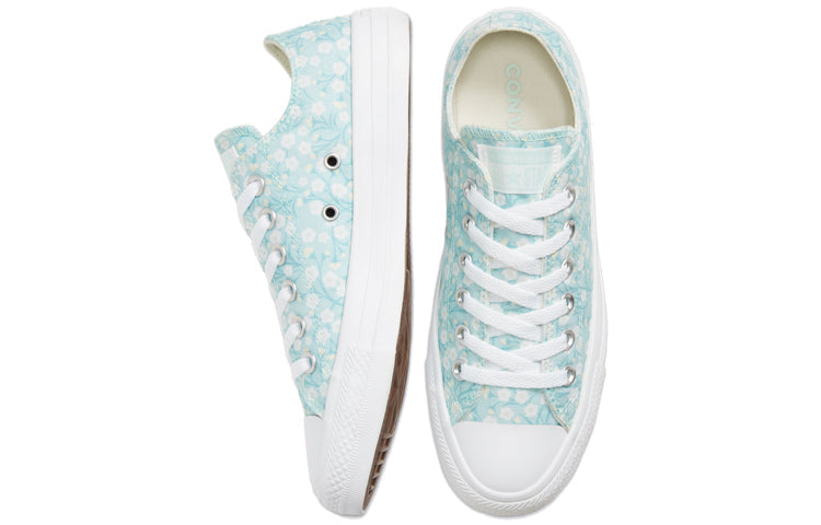 (WMNS) Converse Floral Chuck Taylor All Star Light Blue Sneakers 567085F