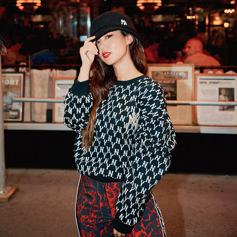 MLB Retro Round Neck Black 31MTM2041-50L
