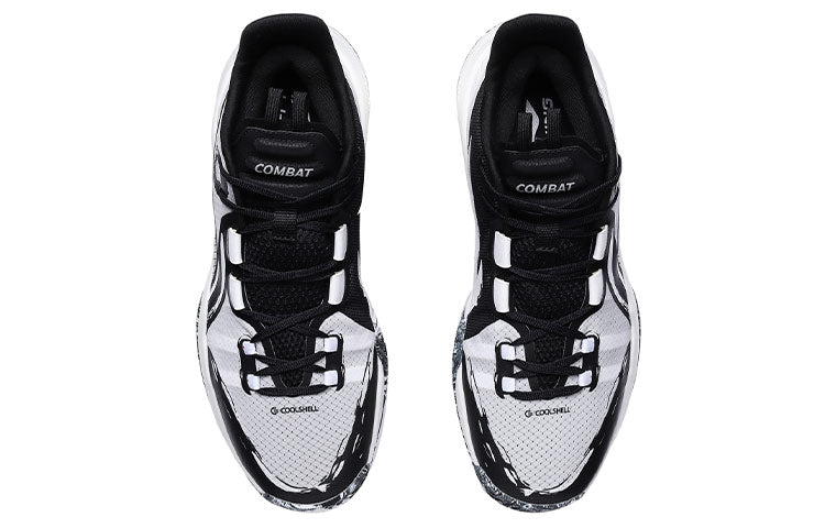 Li-Ning Combat Low 'Black White' ABPR027-3