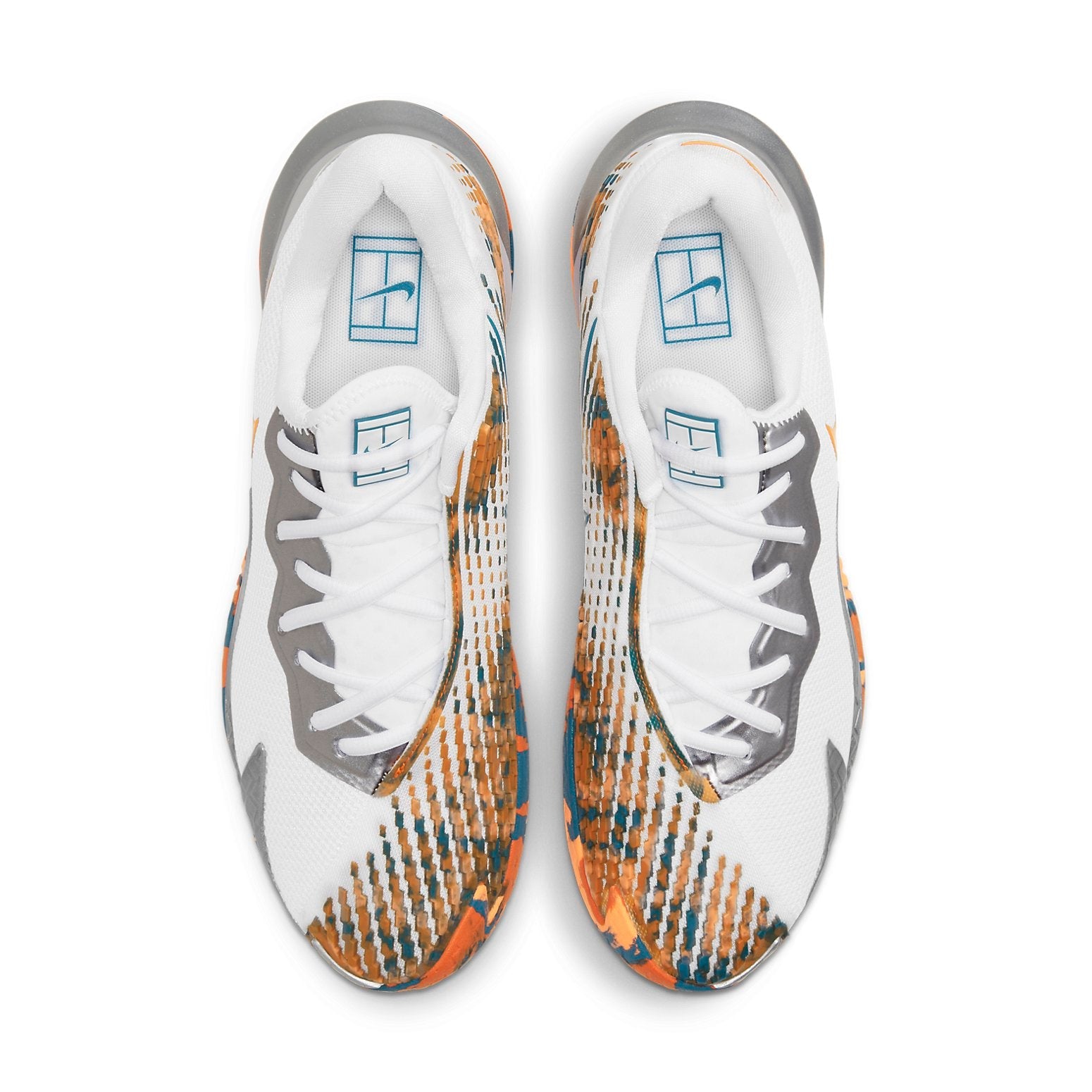 Nike Court Air Zoom Vapor Cage 4 HC 'Team Orange Camo' CD0424-106