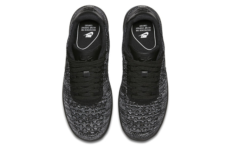 (WMNS) Nike Air Force 1 Flyknit Low 'Black' 820256-007