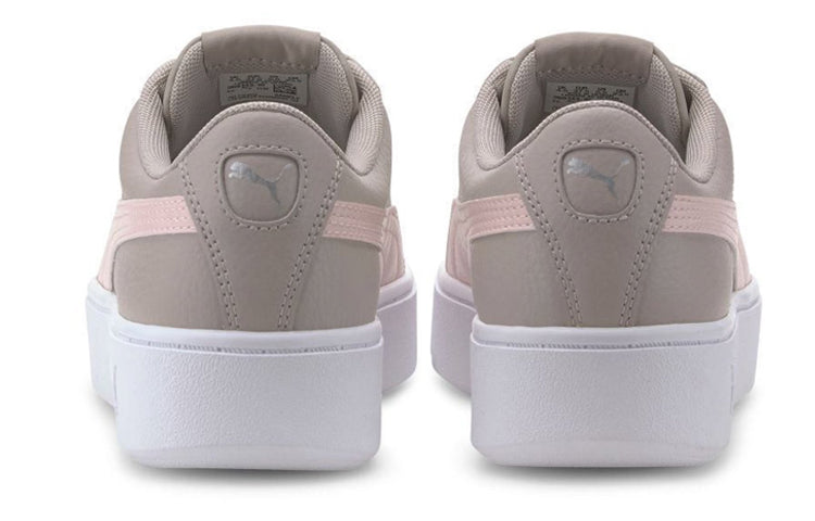 (WMNS) PUMA Vikky Stacked Casual Board Shoes Grey/Pink 369143-10