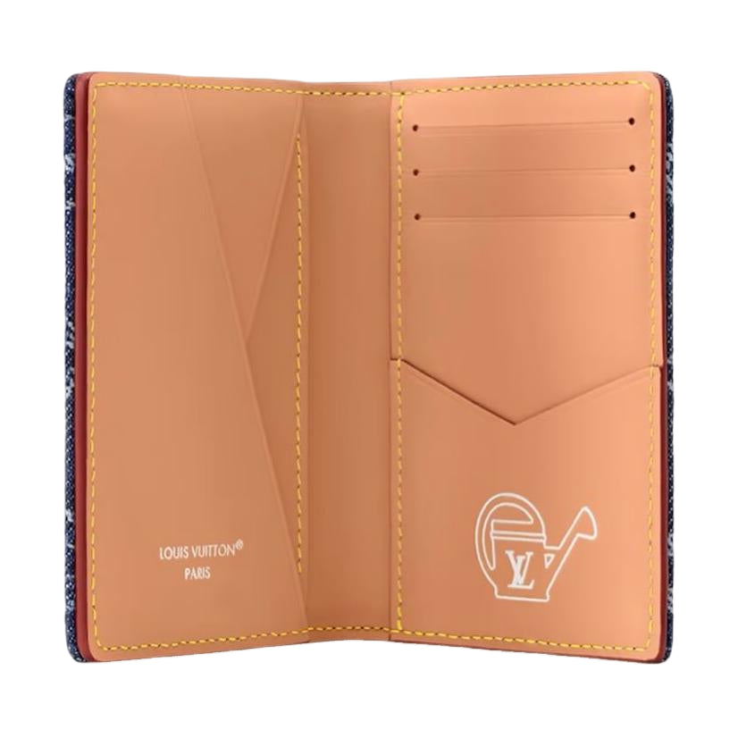 LOUIS VUITTON Pocket Organizer 'Blue' M27560