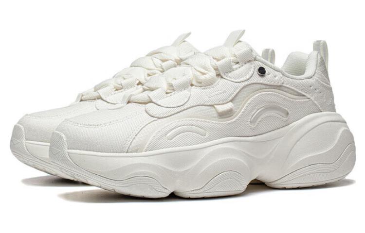 (WMNS) Li-Ning Mia Retro Dad Shoes 'White' AGCT126-1