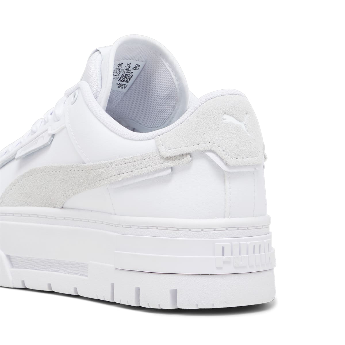 (WMNS) PUMA Mayze Crashed 'White Grey' 392495-04