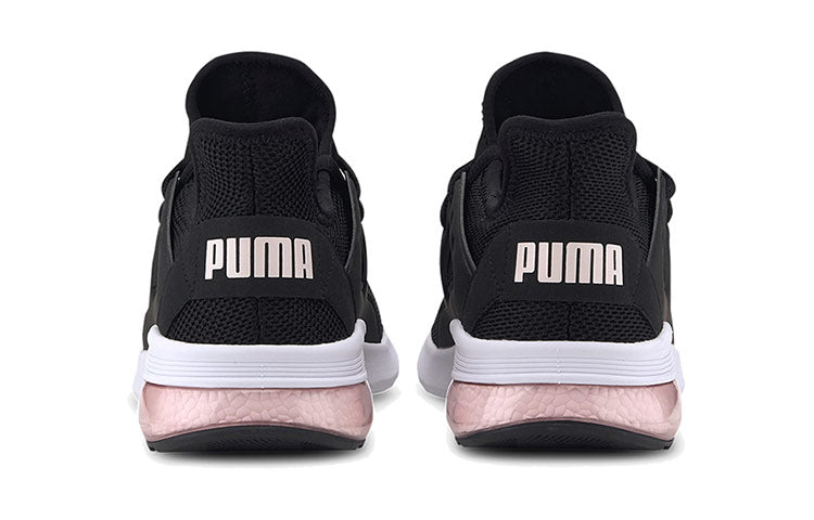 PUMA Electron Street Low-cut Running Shoes Black/White/Pink 367309-12