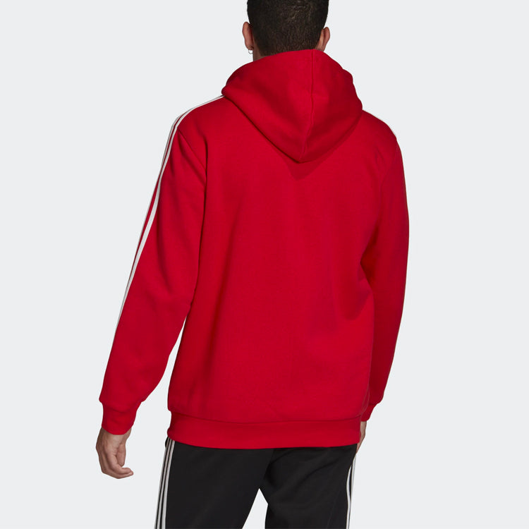 adidas originals Athleisure Casual Sports Hooded Jacket Red FM3764