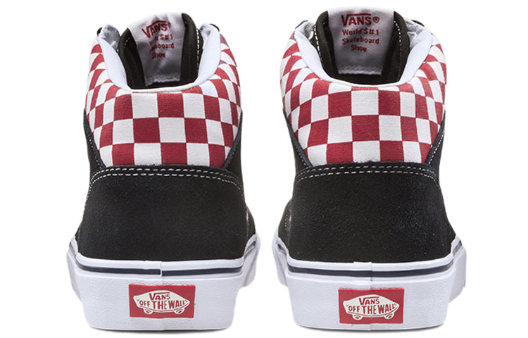 Vans Mountain Edition Checkerboard Black/Red VN0A3TKG35U