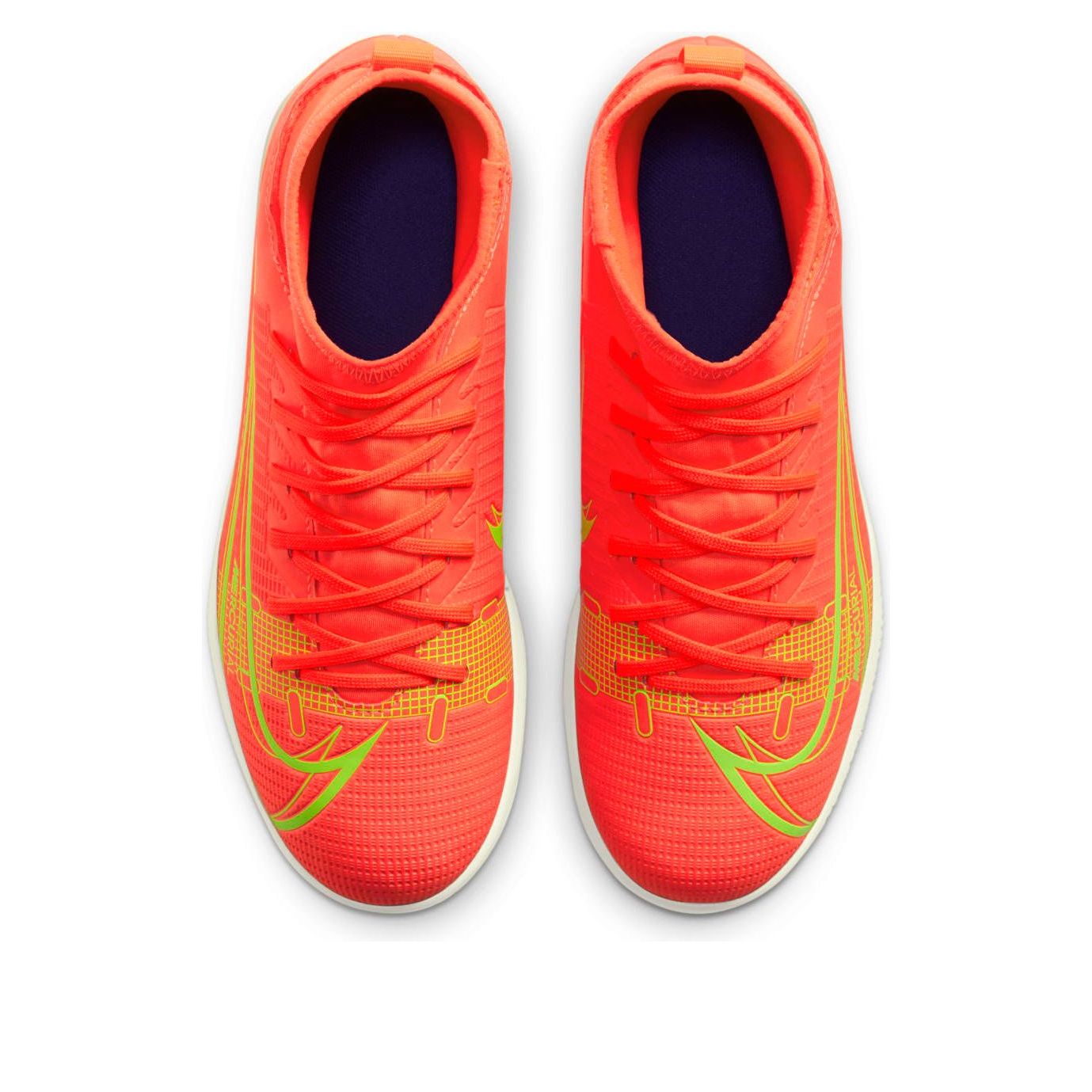 (GS) Nike JR Mercurial Superfly 8 Club IC 'Orange Green' CV0792-600