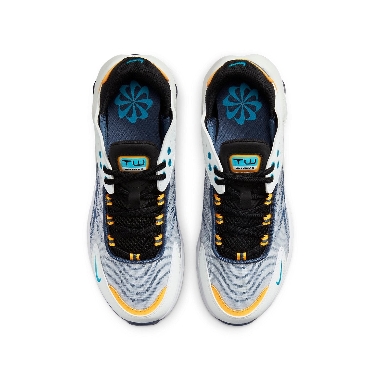 (GS) Nike Air Max TW 'White Blue Laser Orange' DQ0296-102