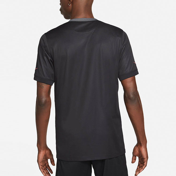Nike Soccer/Football Sports Short Sleeve Jersey SW Fan Edition 21-22 Season Paris Saint-Germain Away Gray DB5900-011
