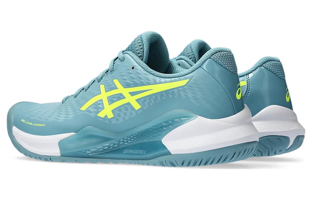 (WMNS) ASICS Gel Challenger 14 'Gris Blue Safety Yellow' 1042A231-400