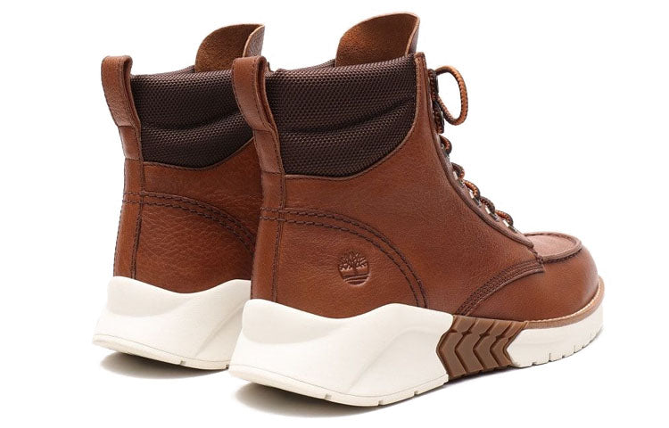 Timberland MTCR Moc Toe Wide-Fit Boots 'Brown' A2C4GW