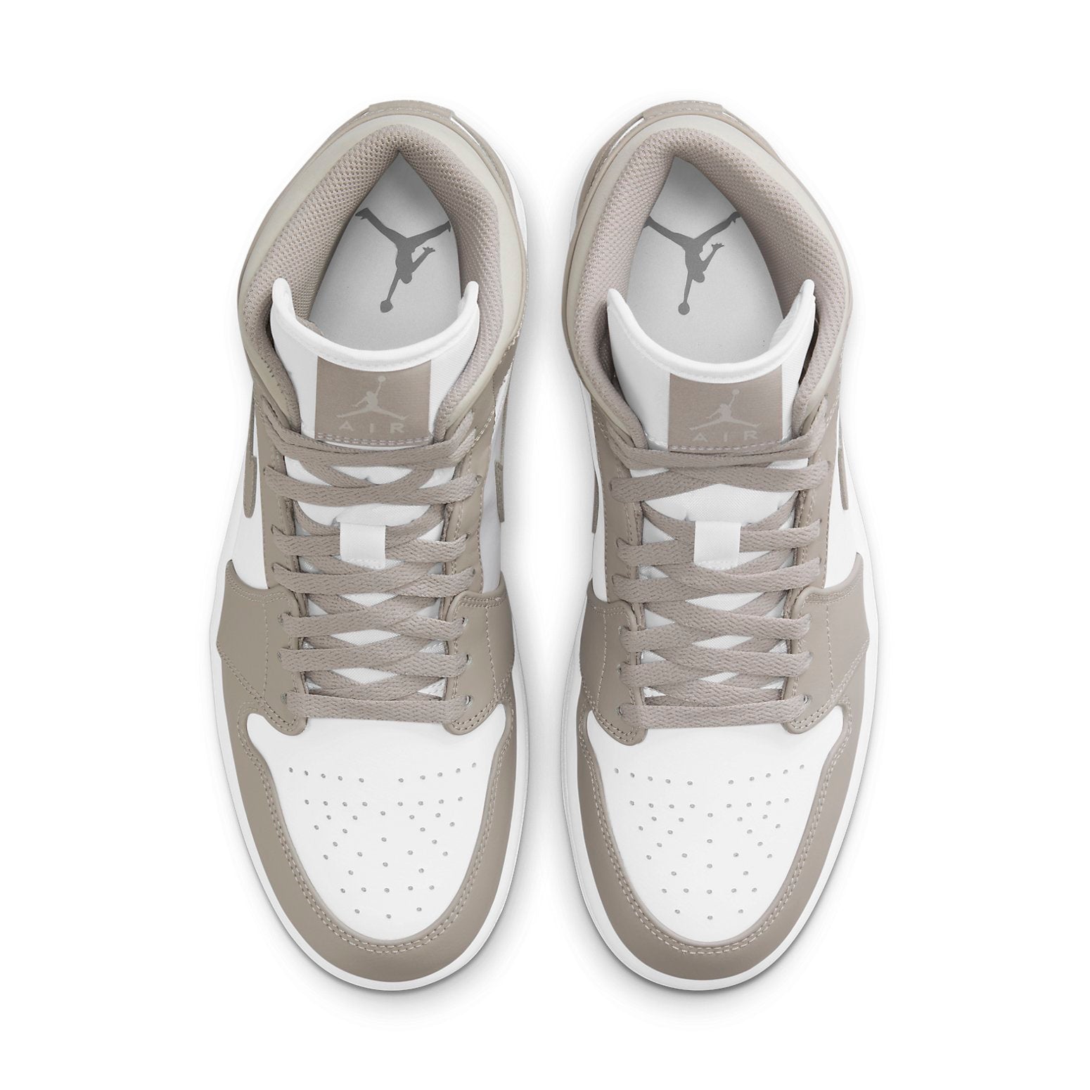 Air Jordan 1 Mid 'College Grey Linen' 554724-082