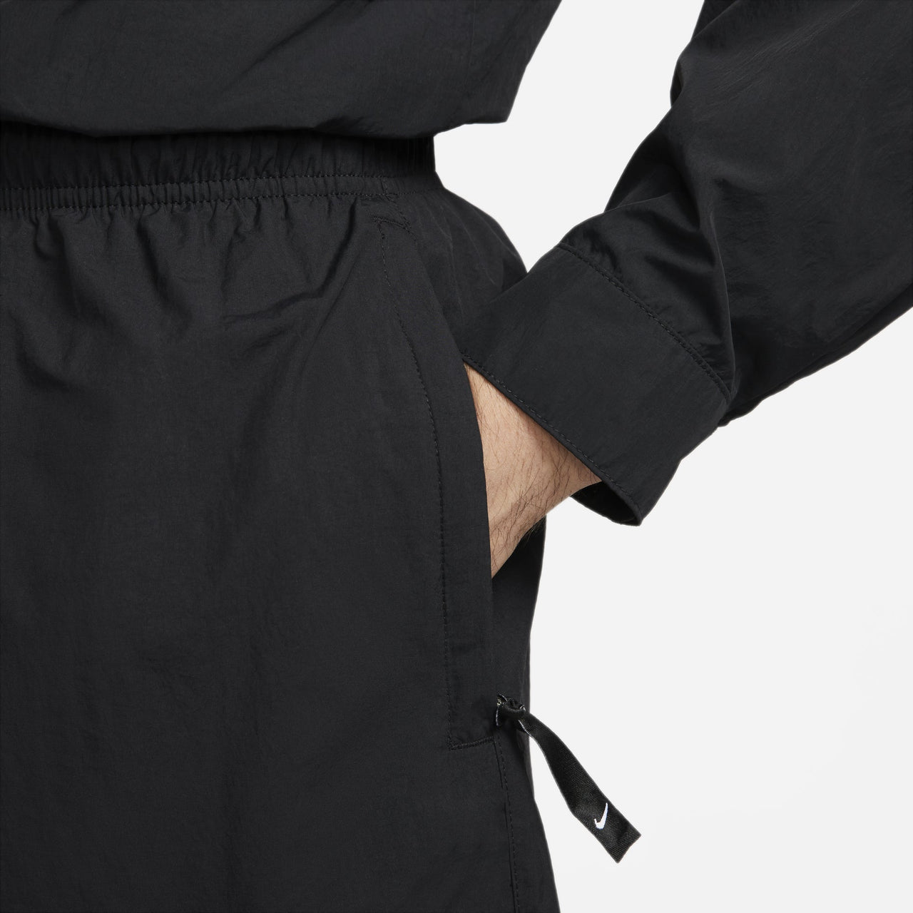Nike Lab Solo Swoosh Shorts 'Black' DX0750-010