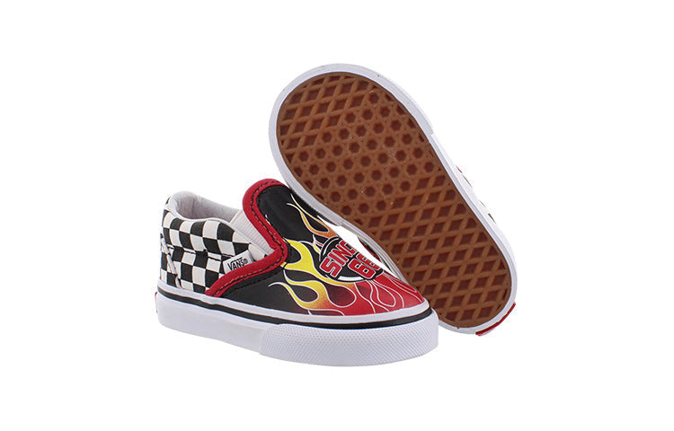 (TD) Vans Classic Slip-On 'Race Flame' VN000EX8UJ6