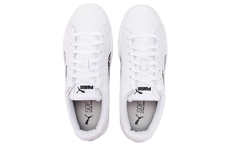 (WMNS) PUMA Vikky Stacked L Sketch Sneakers White/Black 385549-01