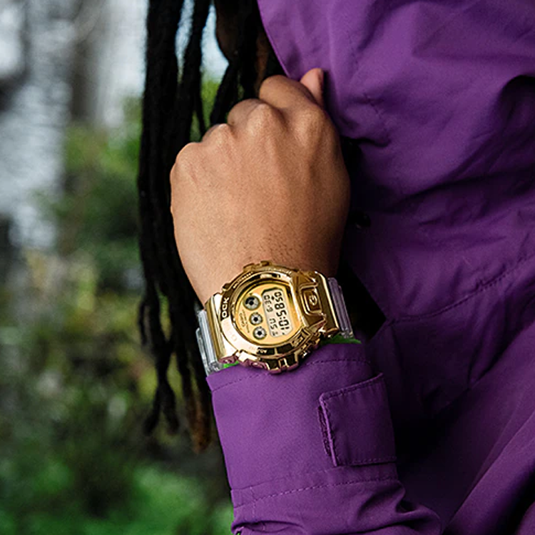 CASIO G-Shock Digital 'White Gold' GM6900SG-9