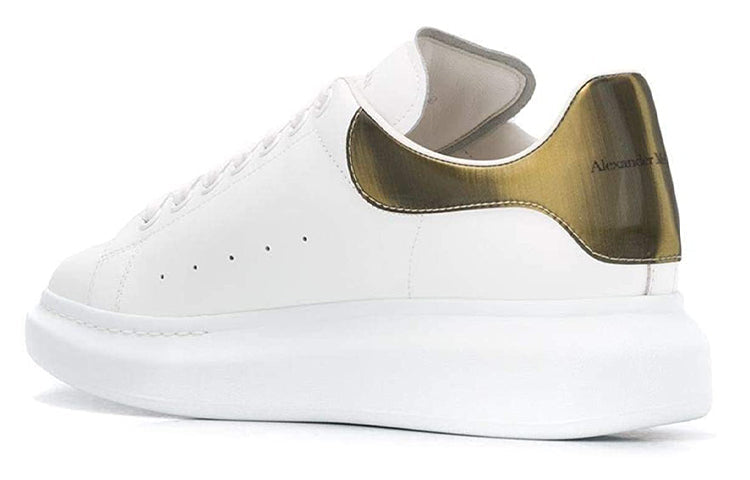 Alexander McQueen Oversized Contrast Metallic 'White' 553680WHYBJ9075